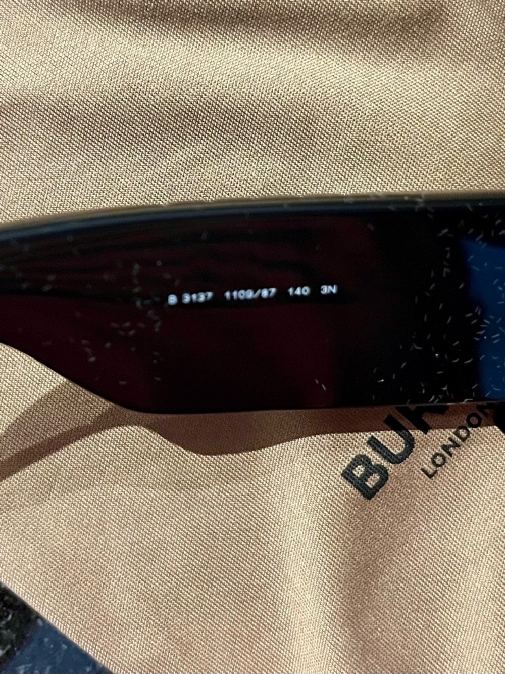 Burberry Shield Sunglasses in Dark Smoke and Black - Picture 5 of 8